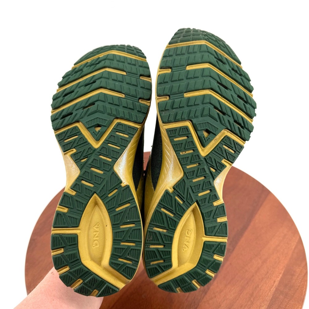 Brooks Launch 7 Running Shoes Green Gold Run Lucky Edition Women 9.5 - Picture 7 of 10